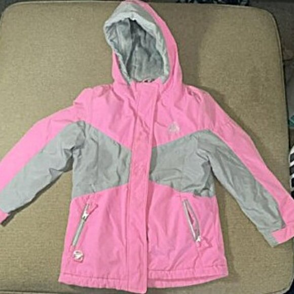 Pink / Gray Gerry Kids coat. Sz.  S-7/8 - Picture 1 of 4
